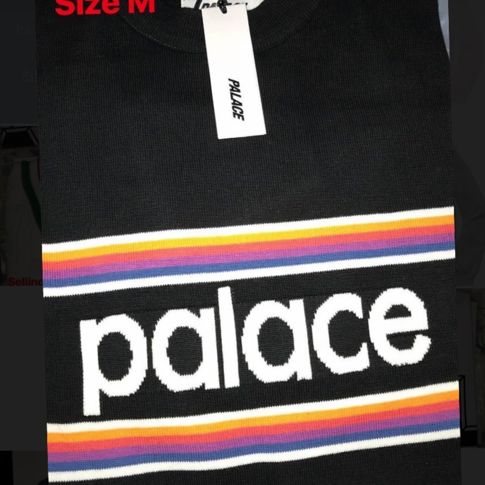 Palace rainbow sweater